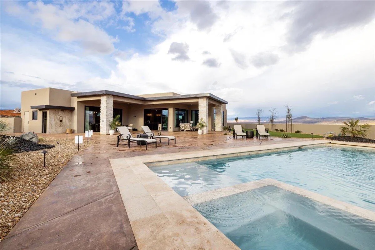 Luxury custom home in Southern Utah