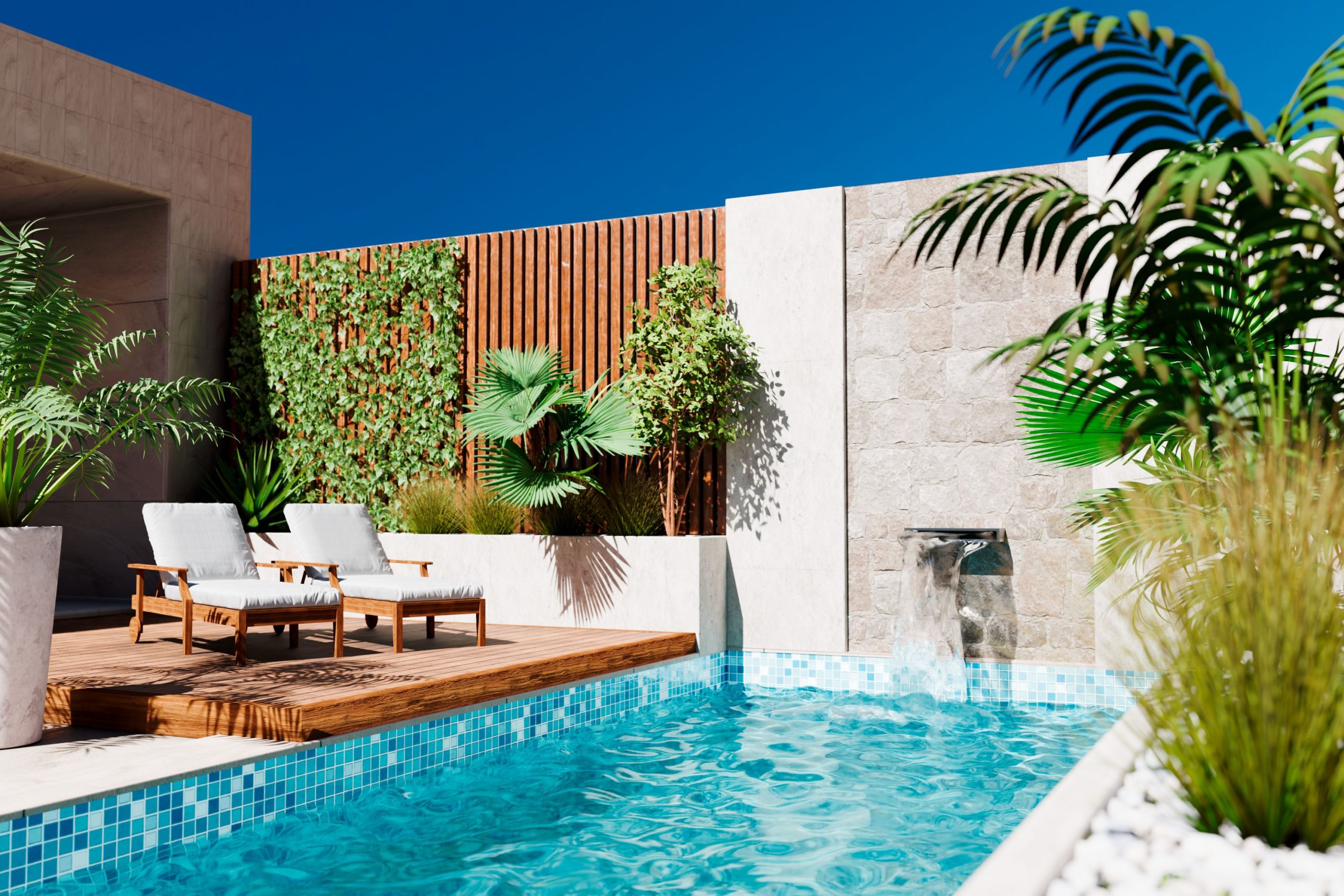 Indoor-outdoor living space in a custom Ivins home