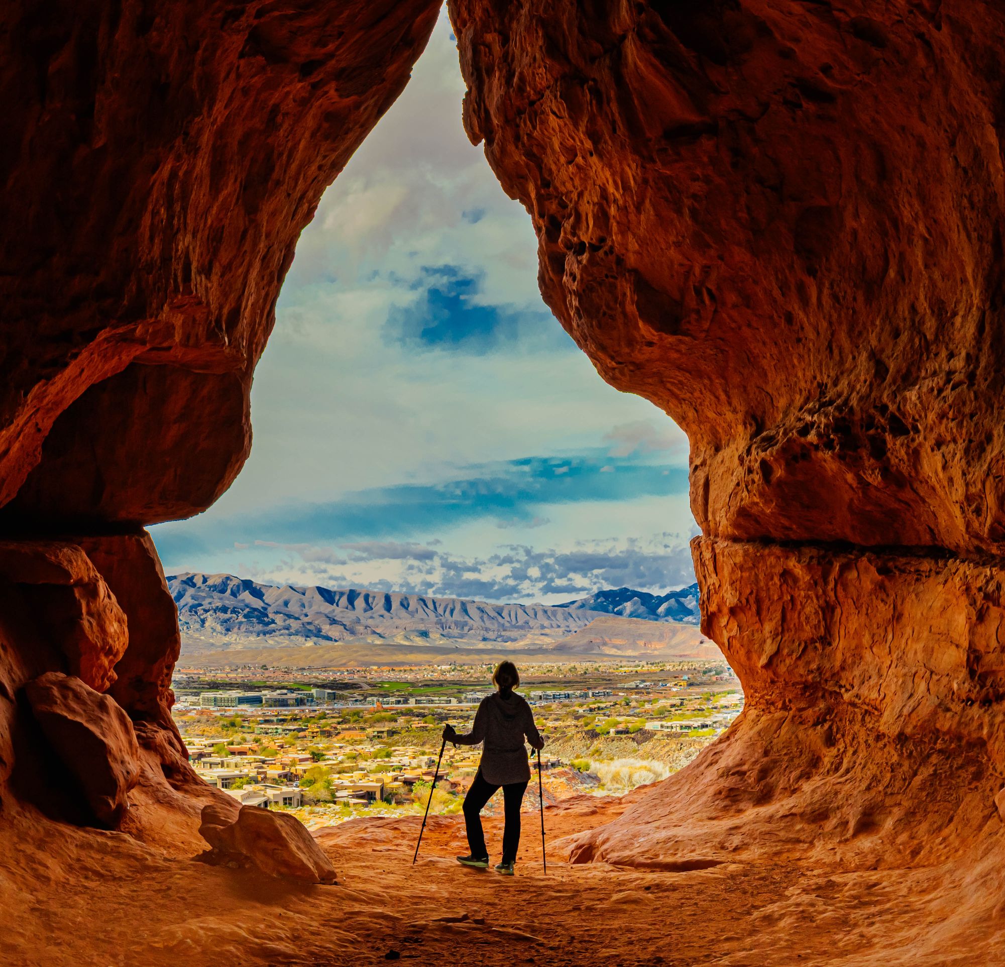 Outdoor recreation near LaVerkin, Utah